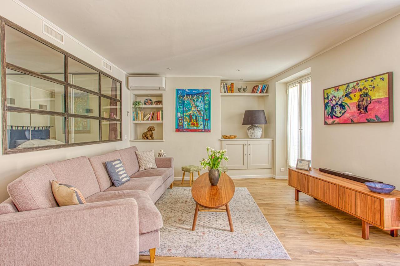 Style In Cannes-Beautiful Apt-5 Mins Stroll To Festival-Beach-Port Exterior foto